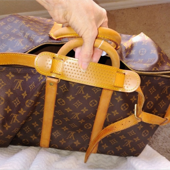 Louis Vuitton Monogram Bandoulier Keepall 55 - Picture 8 of 16